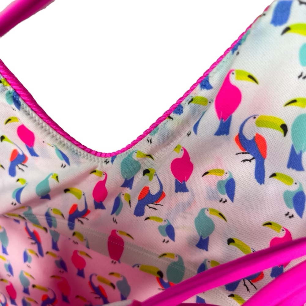 Body Glove‎ Neon Pink Crissy One Piece Swimsuit S - Picture 8 of 8